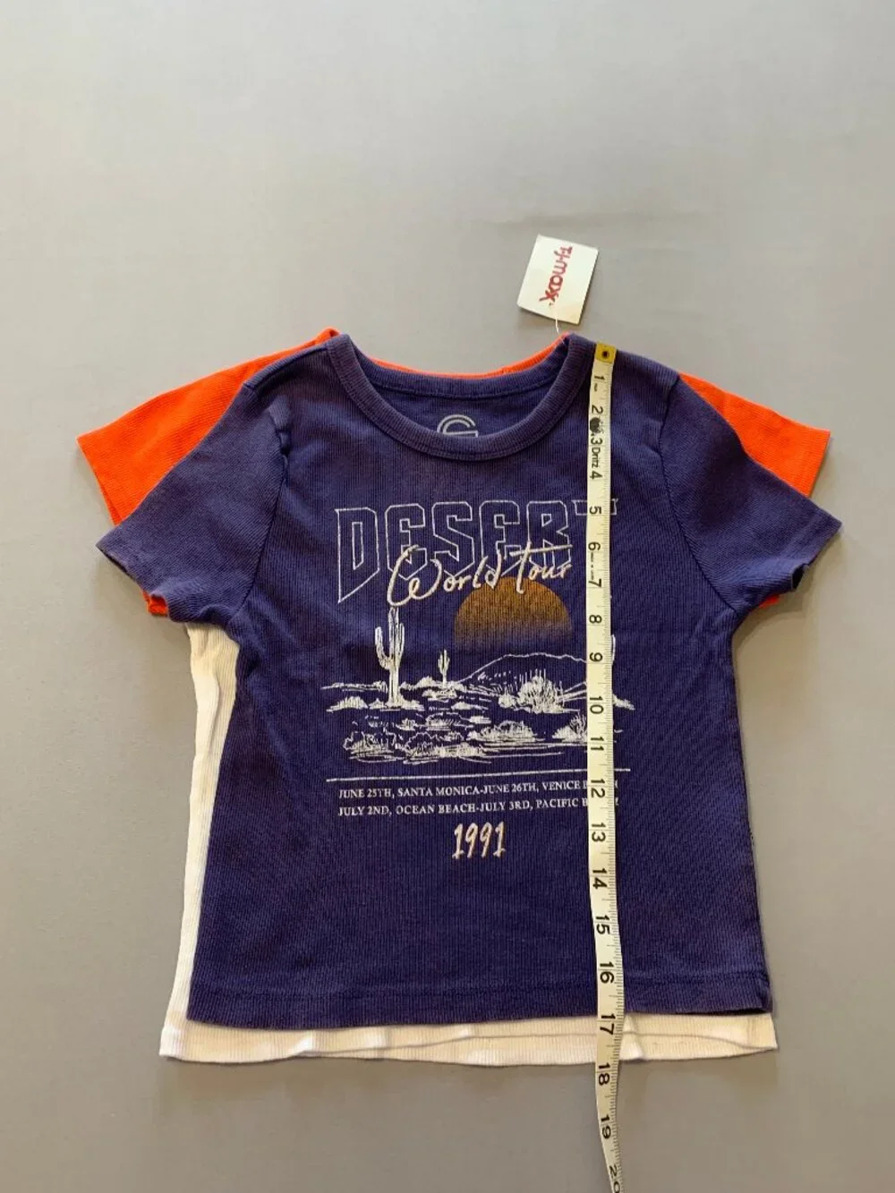 Brand New 3‑Piece Girls Bundle Graphic Tees Black Cargo Pants Elastic Size 14Y